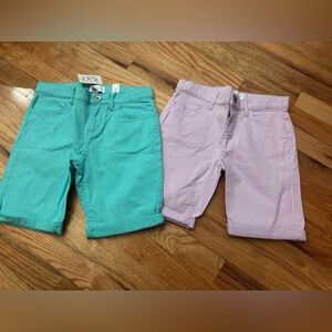 The Children's Place Teal and Lavender Shorts